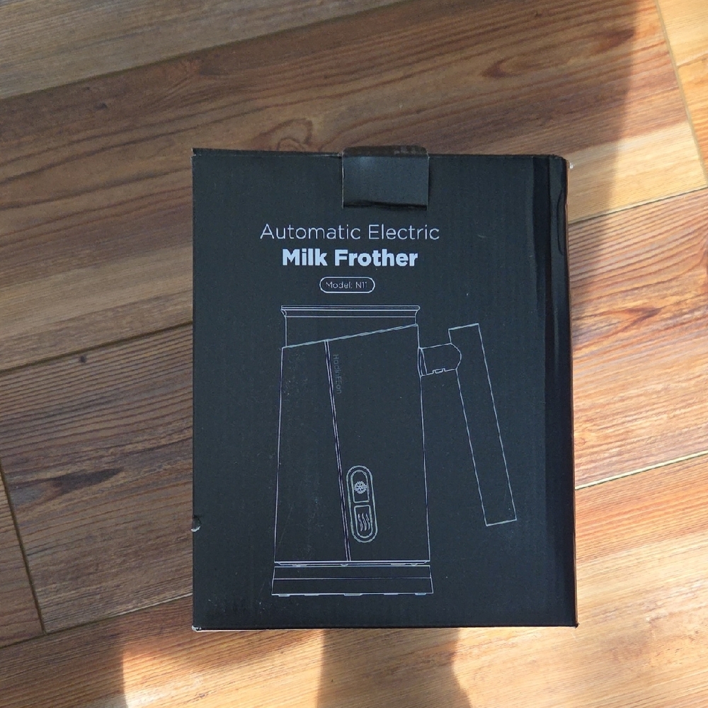 Automatic Electric Milk Frother - Black
